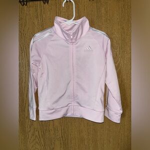 Pink Adidas Zip up